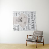 Tenture Art Word Retriever (En situation (horizontale))