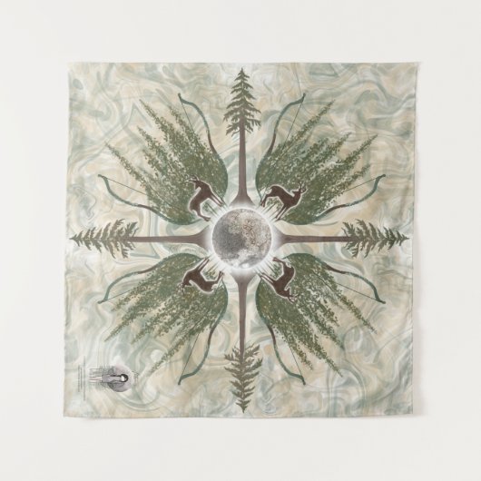 Tenture Artémis (Devant (Horizontal))