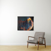 Tenture Artsy Bird (En situation (horizontale))