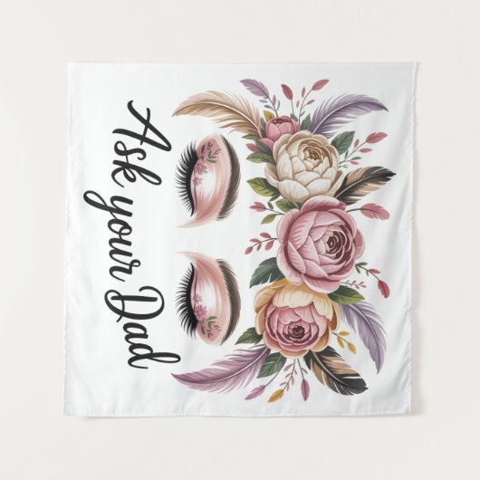 Tenture Ask Your Dad (Devant (Horizontal))