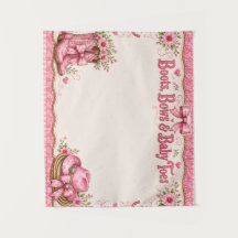 Assiettes en papier pour Baby Shower Cowgirl Rose