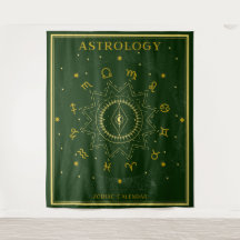 Astrologie Calendrier Zodiac - Vert