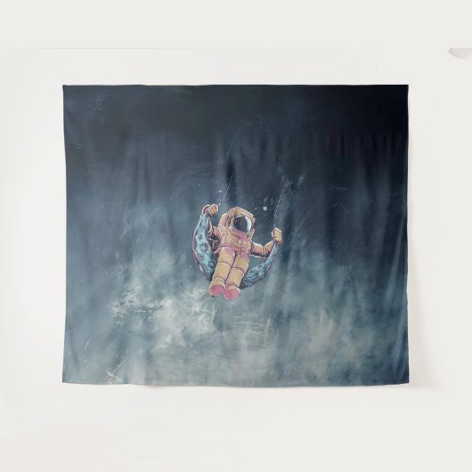 Tenture Astronaute (Devant (Horizontal))