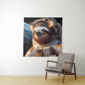 Tenture Astronaute de Sloth (En situation)