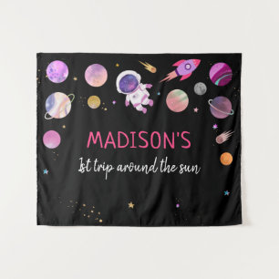 Tenture Astronaute rose de l'espace extra-atmosphérique An