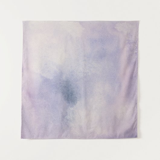 Tenture Astronome | pourpre et bleu (Devant)