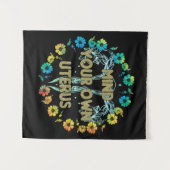 Tenture Attention à votre propre utérus (Devant (Horizontal))