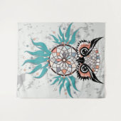 Tenture Attrape-rêves Hibou (Devant (Horizontal))