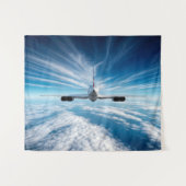 Tenture Au-delà de l'horizon : la Concorde de derrière (Devant (Horizontal))