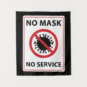 Tenture aucun masque aucun service