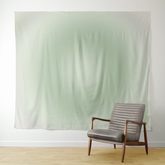 Tenture Aura Vert Sage (En situation (horizontale))