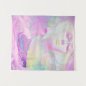 Tenture Aurora par Clive Henry rose pastels (Devant (Horizontal))