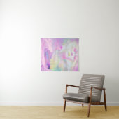 Tenture Aurora par Clive Henry rose pastels (En situation (horizontale))