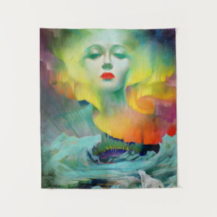 Tenture Aurora par Clive Henry vibrant