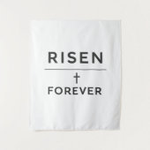 Tenture Autocollant Risen + Forever  (Devant)