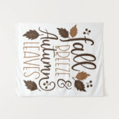Tenture Automne Breeze Feuilles d'automne (Devant (Horizontal))