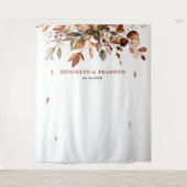 Tenture Automne Feuilles Russe Pays Boho Mariage (Devant)