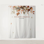 Tenture Automne Feuilles Russe Pays Boho Mariage (Devant)