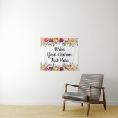 Tenture Automne Floral Mariage Contexte Boho Photo Booth P (En situation (horizontale))