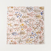 Tenture Automne Floral Motif sans couture. Doodle Plante,  (Devant (Horizontal))