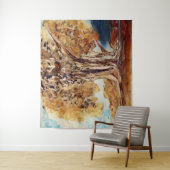 Tenture Automne Jungle Bois Arbres Paysage Peinture (En situation)