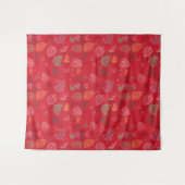 Tenture Automne, Motif Feuille (Devant (Horizontal))