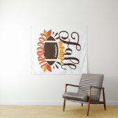 Tenture Automne signifie football (En situation (horizontale))