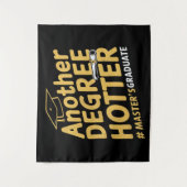 Tenture Autre Degré Plus Chaud Diplôme de Master (Devant)