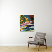 Tenture Autumn in Bavaria, 1908 by Wassily Kandinsky (En situation)