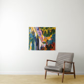 Tenture Autumn in Bavaria, 1908 by Wassily Kandinsky (En situation (horizontale))