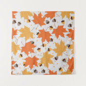 Tenture autumn pattern vintage seamless pattern (Devant (Horizontal))