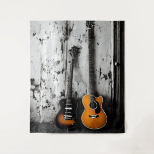 Tenture avant le concert