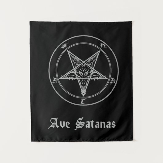 Tenture Ave Satanas Tapestry (Devant)