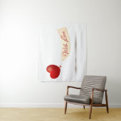 Tenture Avec amour (En situation)