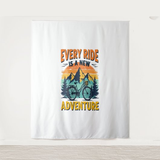 Tenture Aventure VTT (Devant)