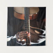 Tenture Awesome Bass Guitare (Devant (Horizontal))