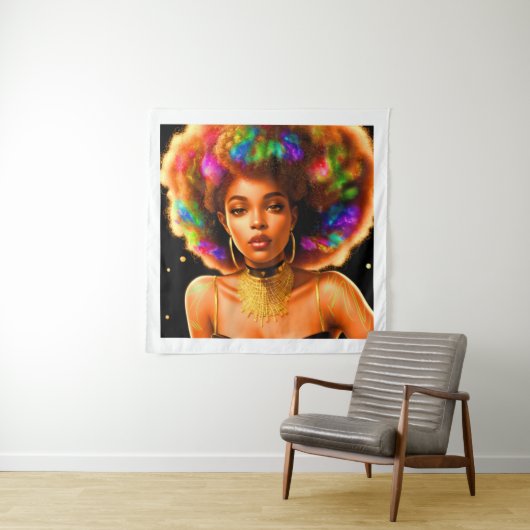 Tenture Ayila Tapestry or (En situation)