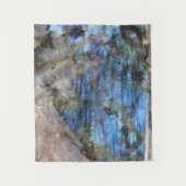 Tenture Azure et Iridescence (Devant)