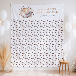 Tenture Baby est en train de brasser le Baby shower de caf
