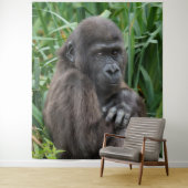 Tenture Baby Gorilla (En situation)