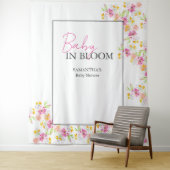 Tenture Baby in Bloom Backdrop (En situation)
