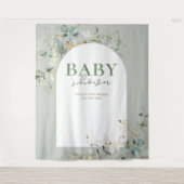 Tenture Baby in Bloom Botanical Eucalyptus Contexte (Devant)