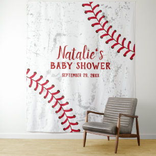 Tenture Baby shower À Thème De Baseball Sportif Backdrops