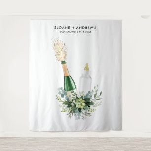 Tenture BABY SHOWER de bouteilles REMY Poppin