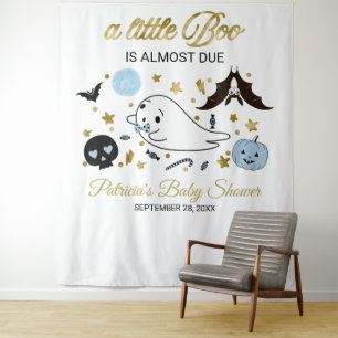 Tenture Baby shower d'Halloween Ghost Little Boo