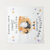 Tenture Baby shower Halloween Affiche de bienvenue Tapisse (Devant (Horizontal))