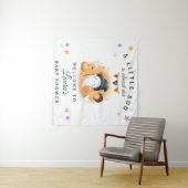 Tenture Baby shower Halloween Affiche de bienvenue Tapisse (En situation (horizontale))