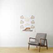 Tenture Baby Shower Mignon Petit Boulette  (En situation)