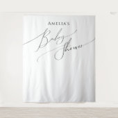 Tenture Baby shower neutre Whimsical (Devant)