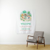 Tenture Baby Shower Petit Explorateur Garçon Detective de  (En situation)